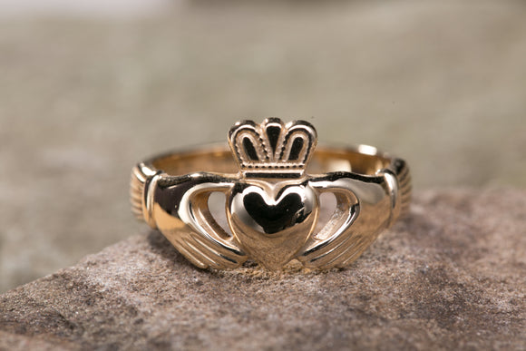 Mens 14K Claddagh Ring -  Jim O'Conner