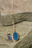 10K Celtic Knot Cross Locket -  Solvar