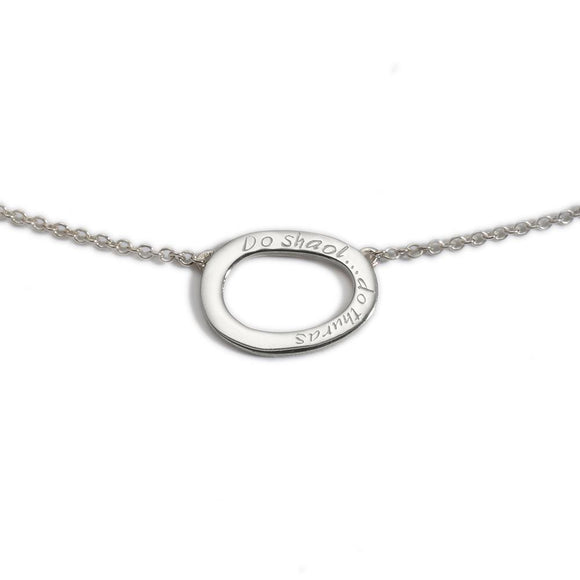 Enibas Your Life Your Journey mini Sterling Sterling Silver Pendant....Do shaol...do thuras -  Enibas