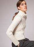 Fisherman Ladies Fitted Aran Tunic...Natural -  Fisherman Out of Ireland