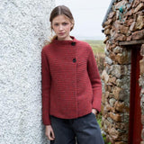Fisherman Out of Ireland Horizontal Ribbed Cardigan -  Fisherman Out of Ireland
