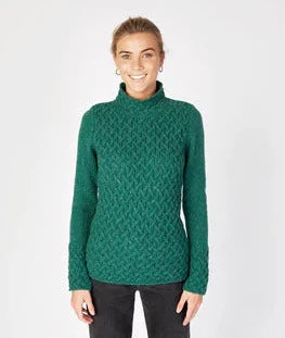 Fisherman Ladies Fitted Aran Tunic -  Fisherman Out of Ireland