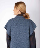 Fisherman Aran Cable Knit Vest -  Irelands eye