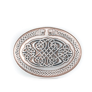 Celtic Hounds Belt Buckle -  Lee River