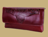 Celtic Knot Leather Clutch Bag -  Lee River