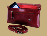 Celtic Knot Leather Clutch Bag -  Lee River