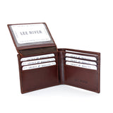 Leather Wallet with a Celtic Eternity Knot -  Lee River