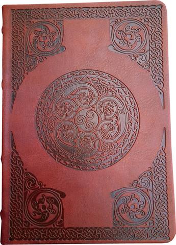 Leather Journal - Celtic- small -  Natures Craft