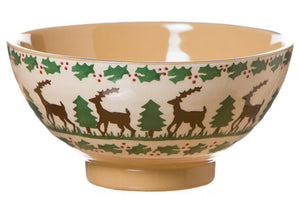 Nicholas Mosse Reindeer Medium Bowl -  Nicholas Mosse Pottery