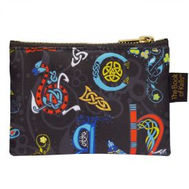 Book of Kells Alphabet Coin Purse -  patrick francis