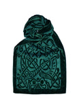 Celtic Burn Out Velour Scarf -  Patrick Francis