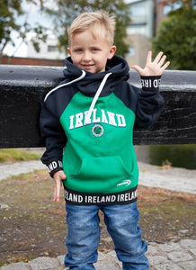 Kids Ireland Hoodie -  Aran crafts