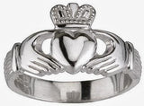 Gents Claddagh Ring Sterling Silver -  Jim O'Conner