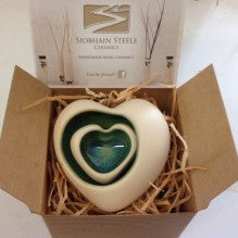 Irish Ceramic...Nest of Heart Shaped Bowls -  Siobhan Steele