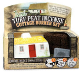 Turf Peat Irish Cottage Incense Burner -  turf peat incense