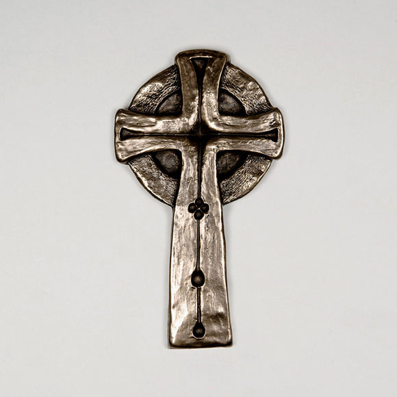 Wild Goose Studio Glendalough Celtic Cross, Bronze -  Wild Goose Studio