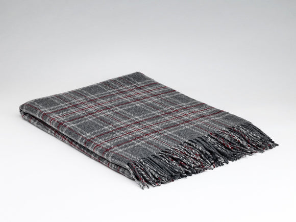 McNutt of Donegal Cashmere & Merino Blanket/Throw -  McNutts of Donegal
