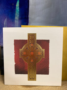 Greeting Card - Celtic Cross -  Natures Craft