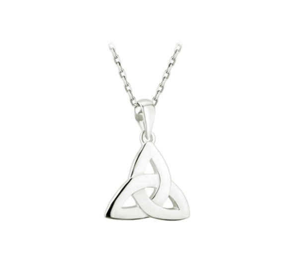 Sterling Silver Trinity Knot Pendant -  Solvar