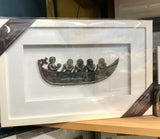 Wild Goose Studio Gallery Framed...Strength In Unity, St Brendans Boat -  Wild Goose Studio