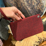 Ladies Herringbone Wristlet with Celtic Knot