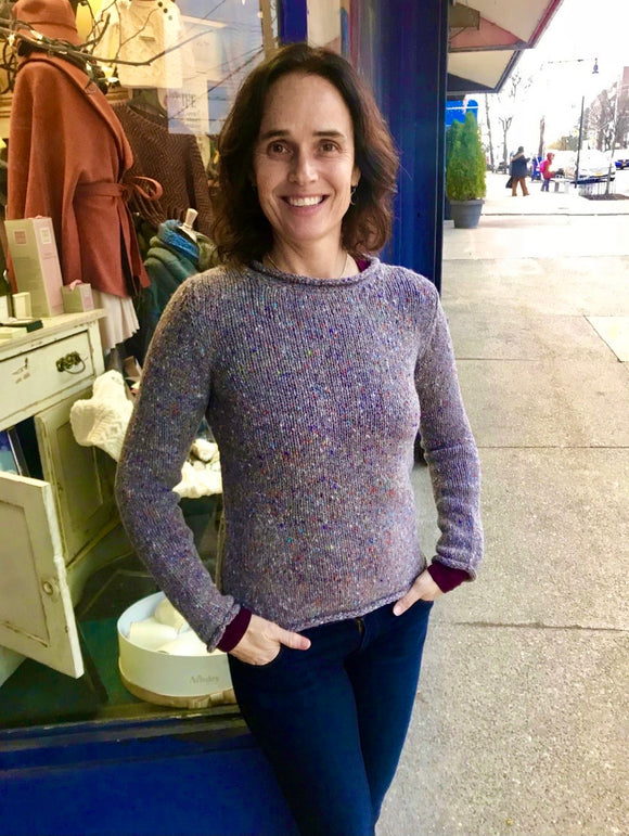 Fisherman Out of Ireland Ladies Roll Neck Tunic -  Fisherman Out of Ireland