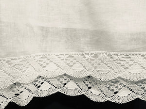 Irish Linen Heirloom Christening Gown -  Hamel