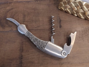 Mullingar Pewter Shamrock Cork Screw