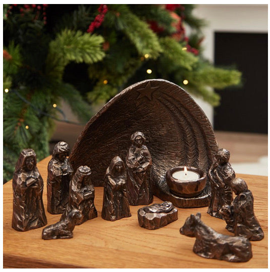 Wild Goose Studio Bronze Nativity Set -  Wild Goose Studio