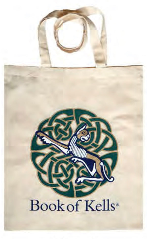 Book of Kells Cotton Tote Bag -  royal tara