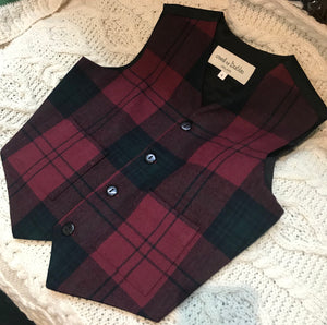 Lyndsey Tartan Wool Vest -  O’Neills