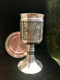 Mullingar Pewter St Brigid Chalice -  Mary-Anne's Irish Gift Shop