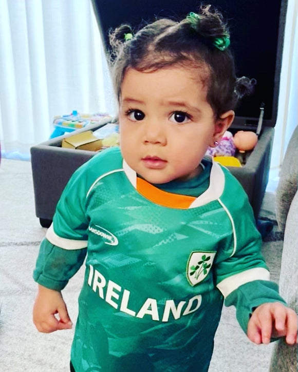 Kids Ireland Soccer Top -  Aran crafts