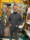 Gents Ribbed Merino Wool Cardigan