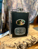 Mullingar Pewter Celtic Knot Hip Flask