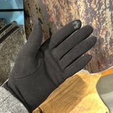 Ladies Herringbone Gloves with Celtic Knot