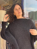 Áine Cable Sweater with Bell Sleeve -  Aine