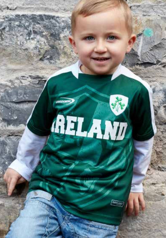 Kids Ireland Soccer Top -  Aran crafts