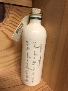 Irish Ceramic...Message on a Bottle...Abraham Lincoln Quote -  Siobhan Steele