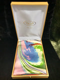 Handpained Silk Scarf -  Maeb