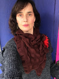 Áine Knitwear Large Floral Collar -  Aine