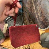 Ladies Herringbone Wristlet with Celtic Knot