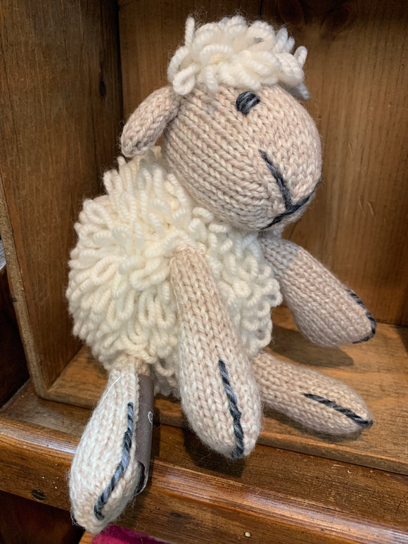 Hand Knit Aran Sheep -  Aran crafts