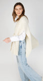 Aran Fisherman Knit Super Soft Merino Wool Poncho