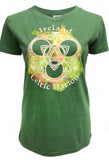 Ladies Ireland T Shirt -  Aran crafts