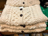 Aran Cable Fisherman Cardigan -  Aran crafts