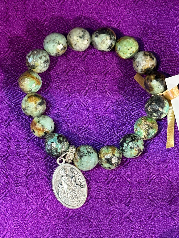 St Patrick Charm Bracelet