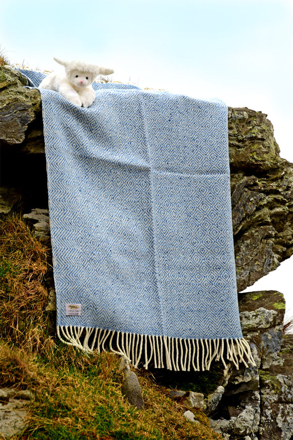 Handwoven Studio Donegal Supersoft Baby Blanket -  Studio Donegal